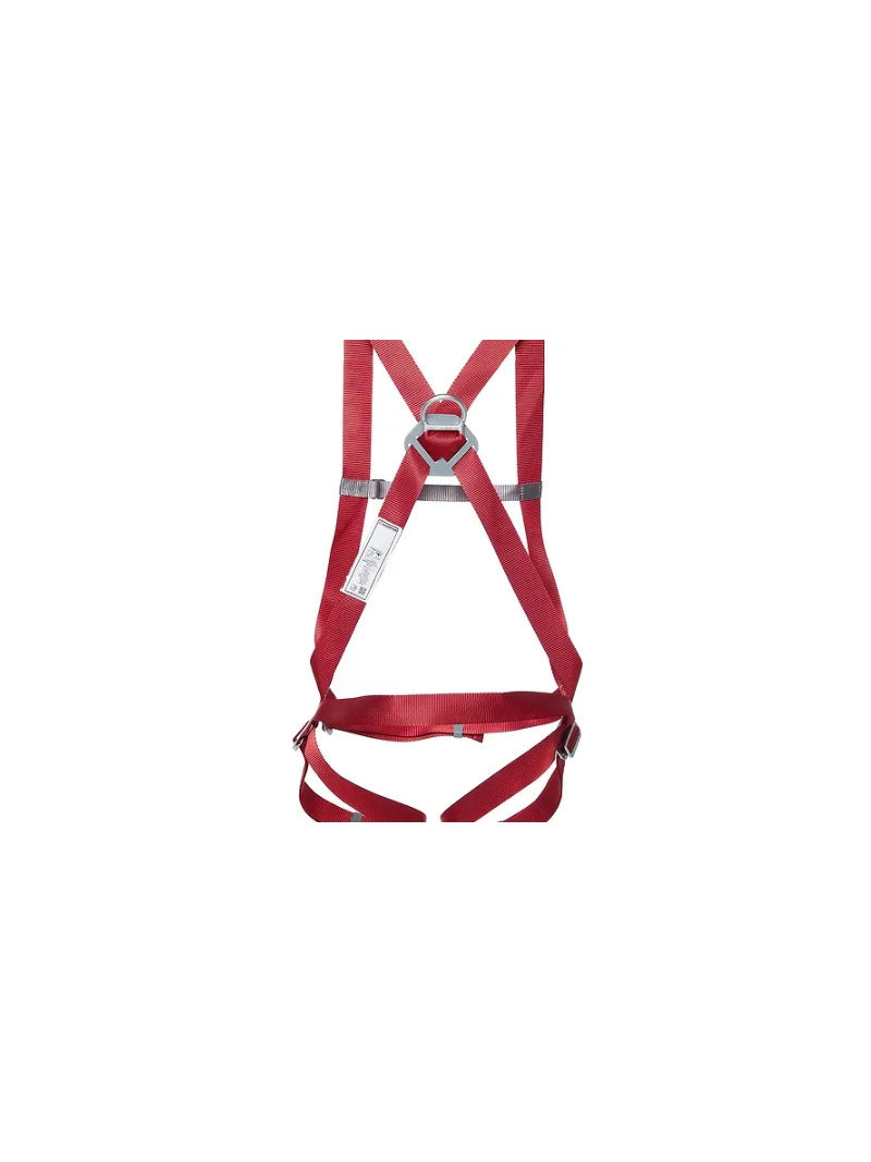 Cinto Paraquedista 1 Ponto Conexão Camper Vermelho