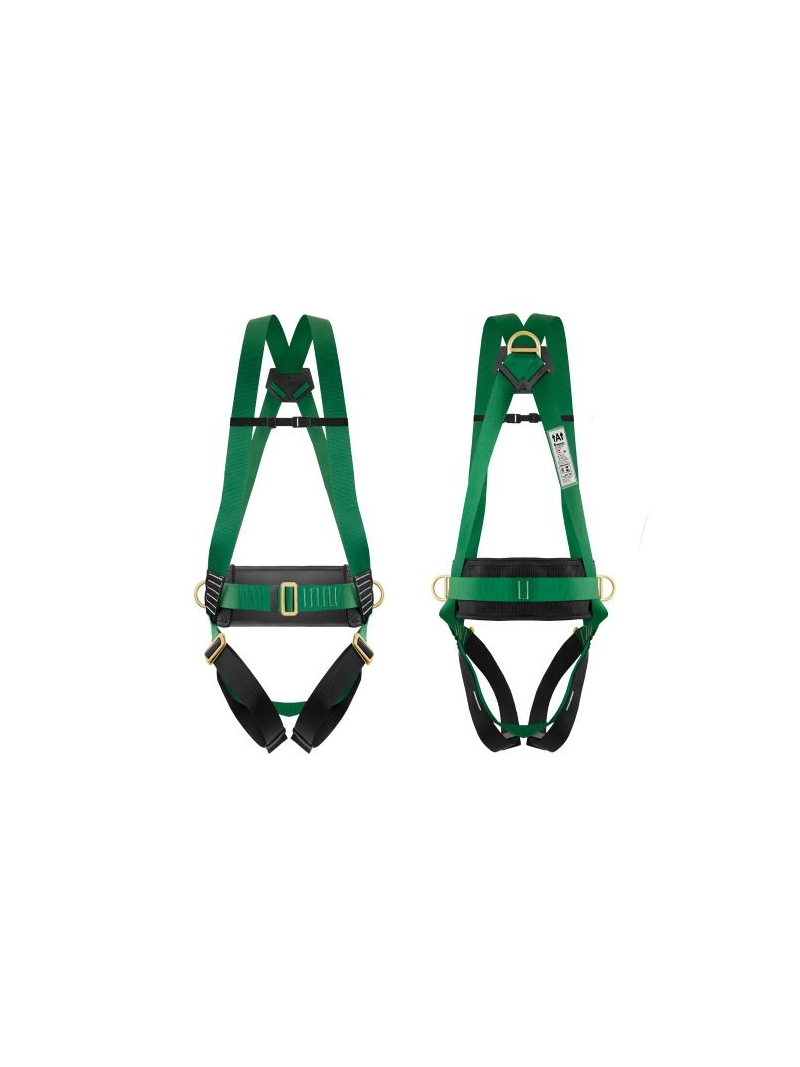 Cinto Segurança Paraquedista 3 Pontos Carbografite Verde