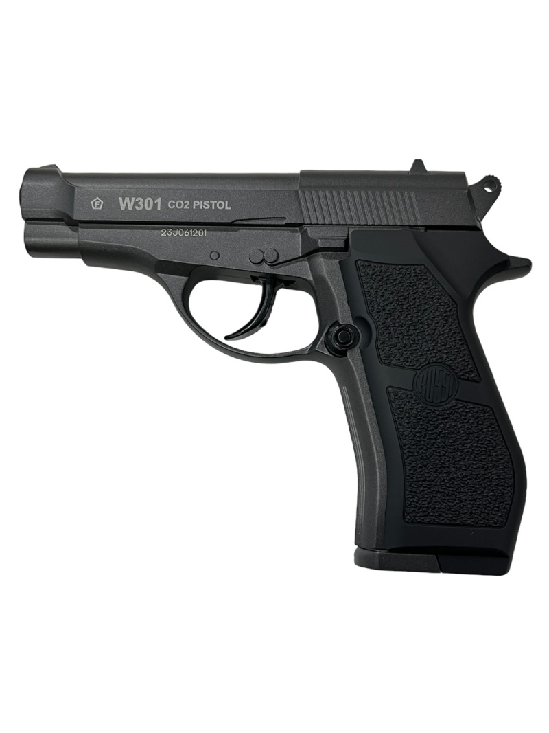 Pistola De Pressão Airgun 4,5mm Wigun W301 CO2 Gás
