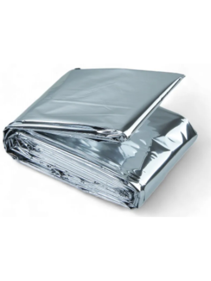 Manta Térmica Emergência Camping 2,08x1,32M Nautika