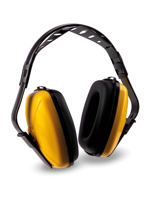 imagem do produto Protetor Auricular Abafador Tipo Concha Shell Pro SteelFlex 18dB Amarelo