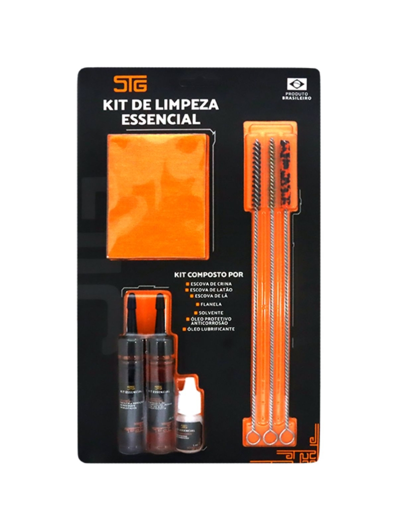 Kit Limpeza Essencial Pistola .22lr STG