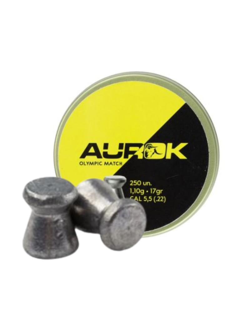 Chumbinho 5,5mm 250un Olympic Match Aurok