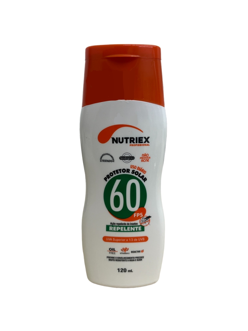 Protetor Solar com Repelente 60FPS 120ml