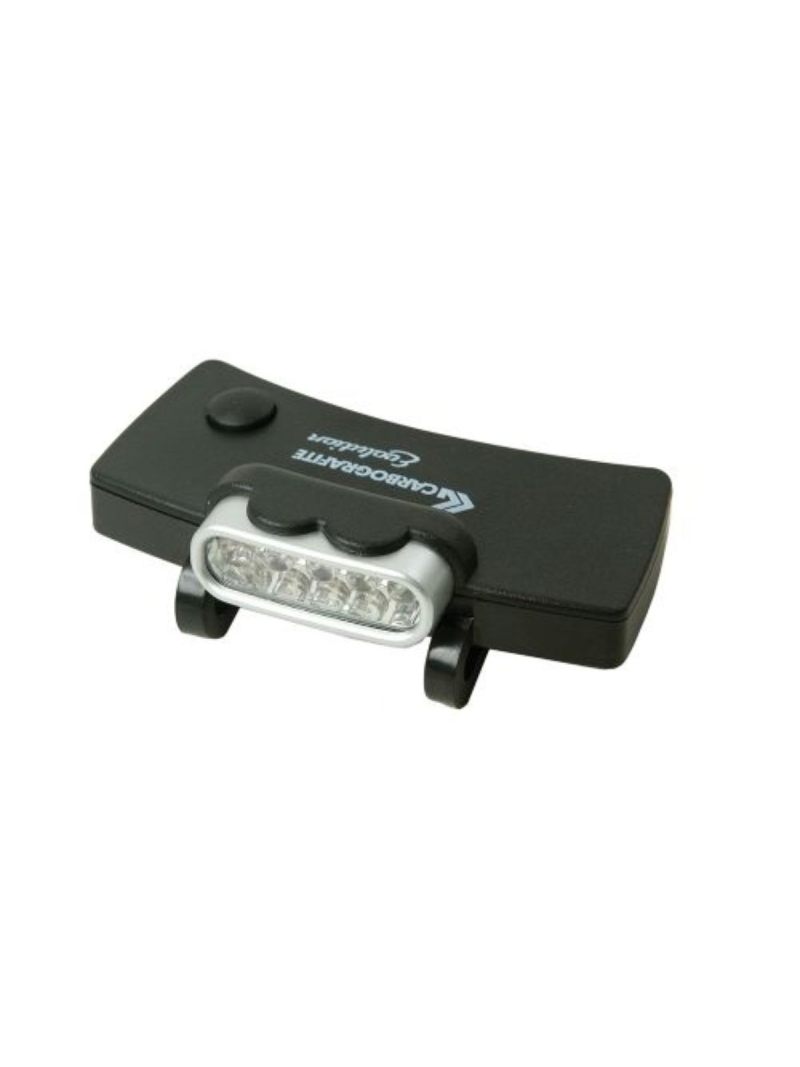 Lanterna Capacete Evolution Led Carbografite