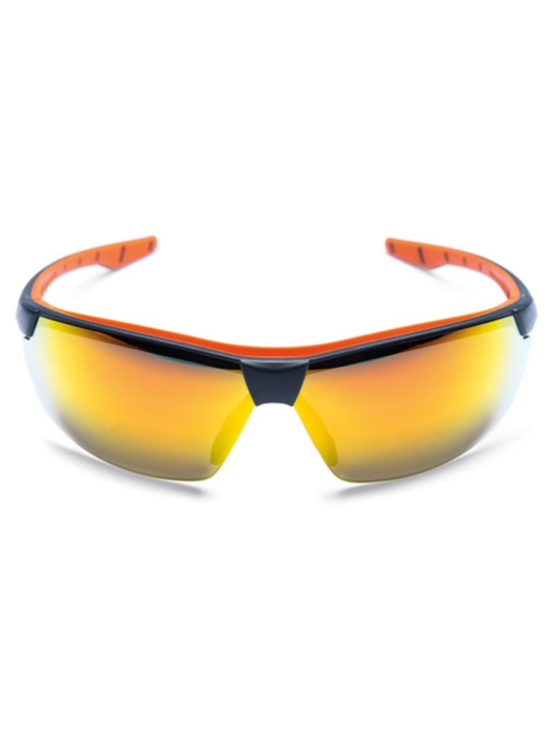 Óculos Neon Lente Vermelho Espelhada SteelFlex