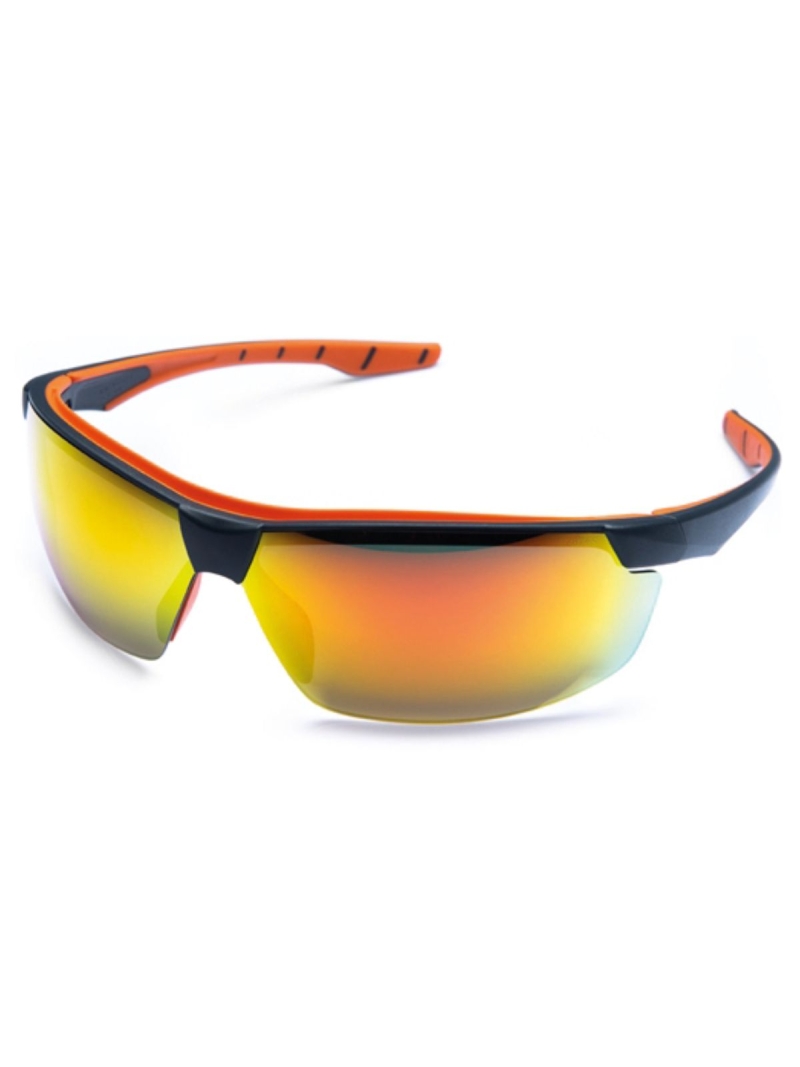 Óculos Neon Lente Vermelho Espelhada SteelFlex