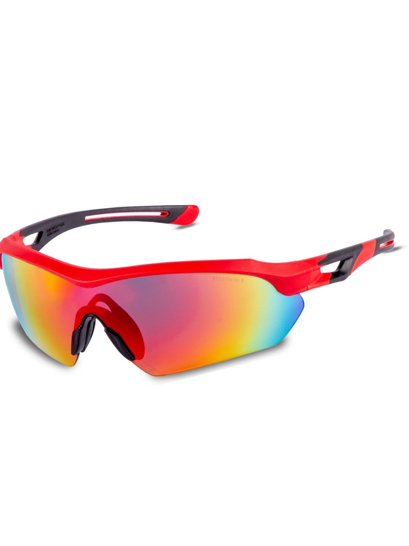 Óculos Florence Vermelho Lente Espelhada SteelFlex