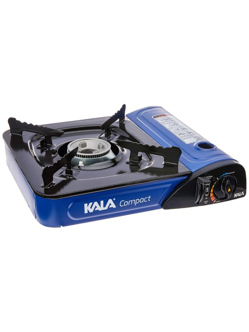 Fogareiro Portátil à Gás Compacto Azul Kala Maleta
