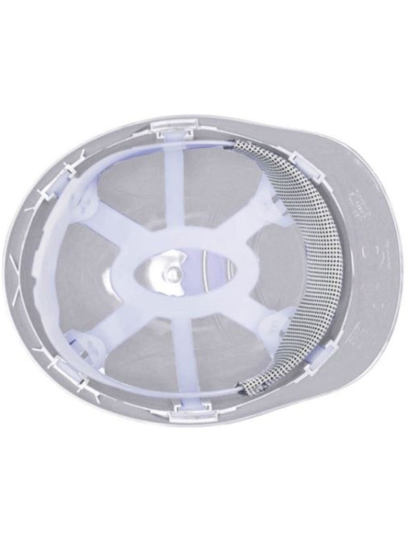 Capacete Branco Camper C/Carneira Jugular