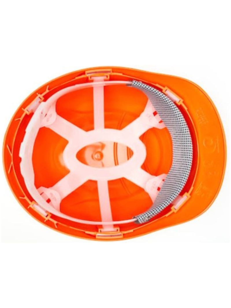 Capacete Laranja Camper C/Carneira Jugular