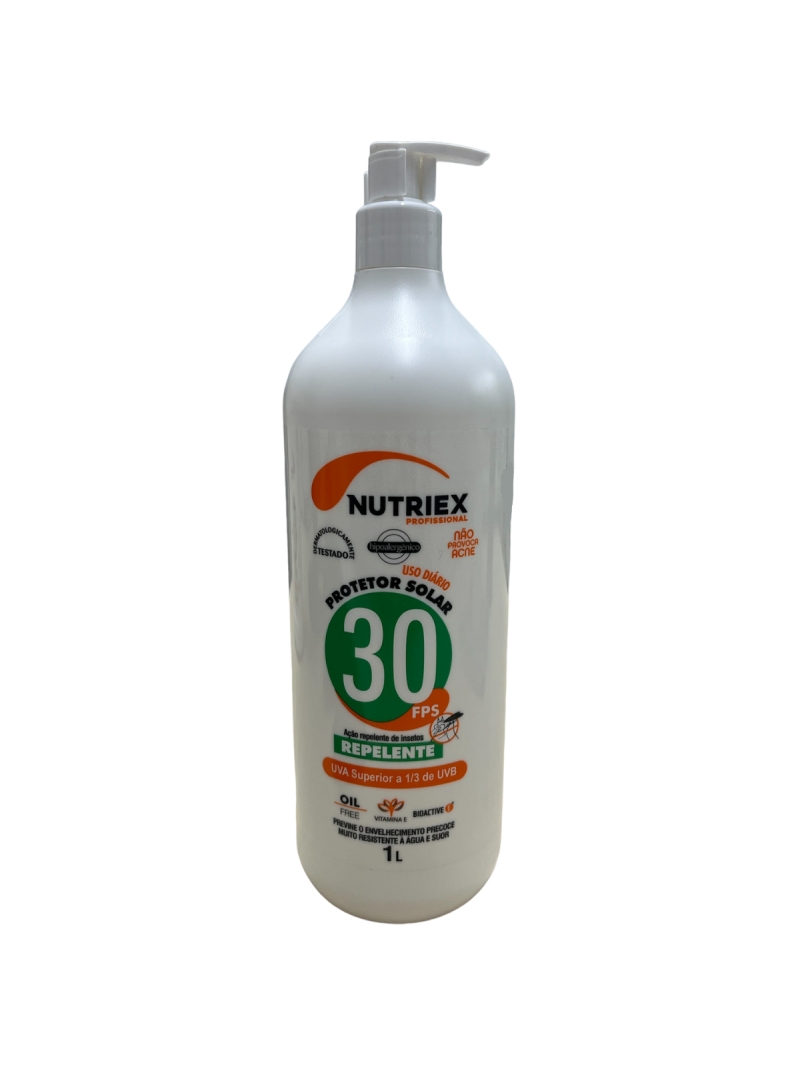 Protetor Solar Com Repelente 30fps Nutriex 1L