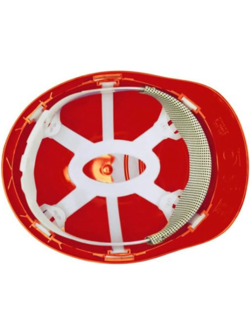 Capacete Vermelho Camper C/Carneira Jugular