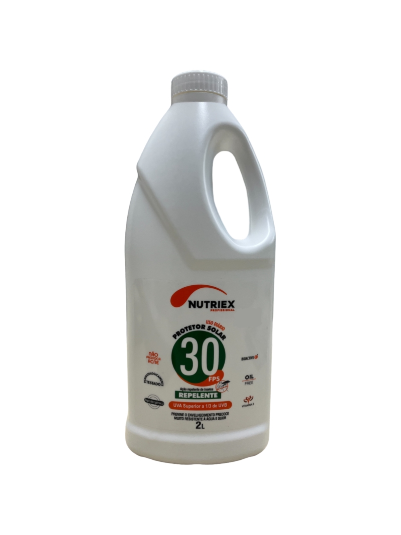 Protetor Solar Com Repelente 30fps Nutriex 2L