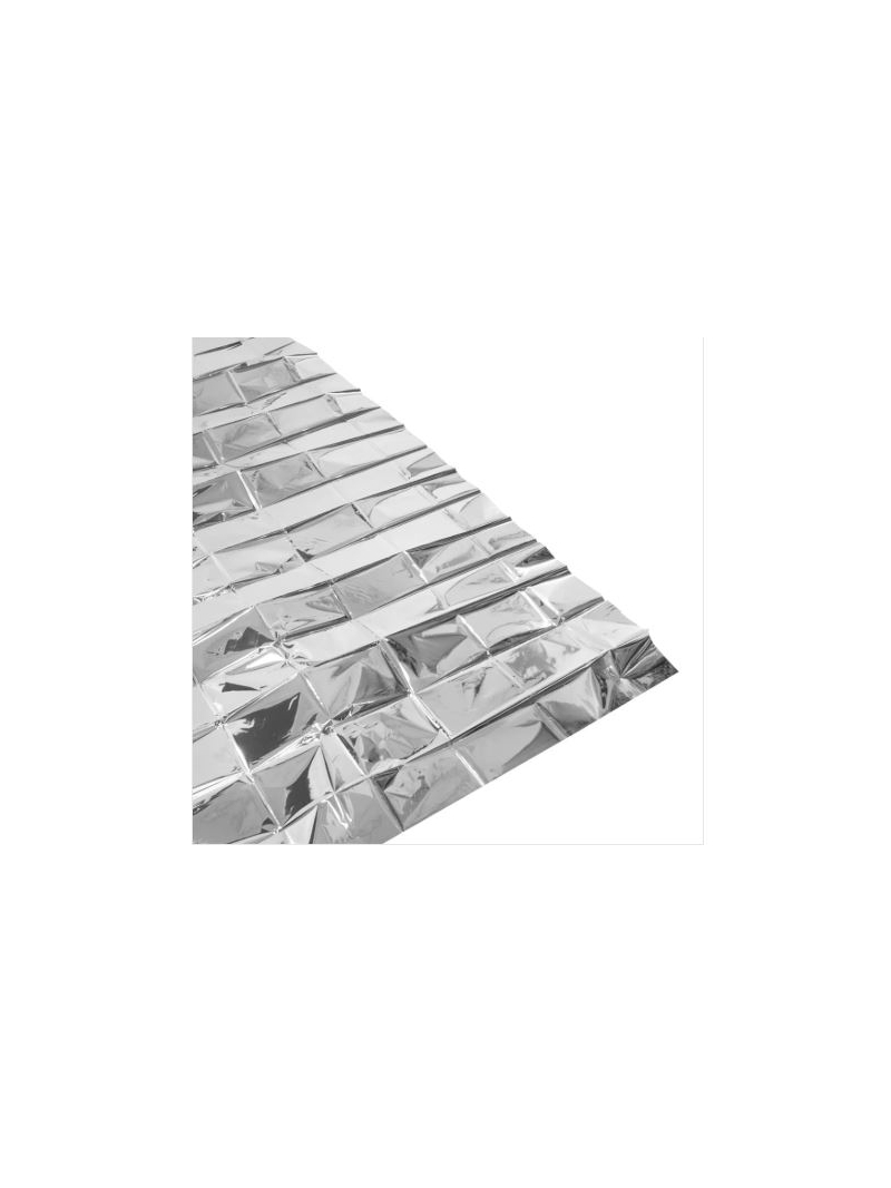 Cobertor Emergência Aluminizado 2,08mx1,30m Azteq