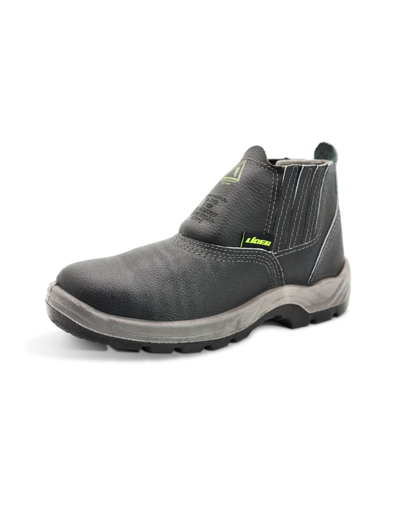 Botina Trabalho Couro Raspa F350 Líder Cartom