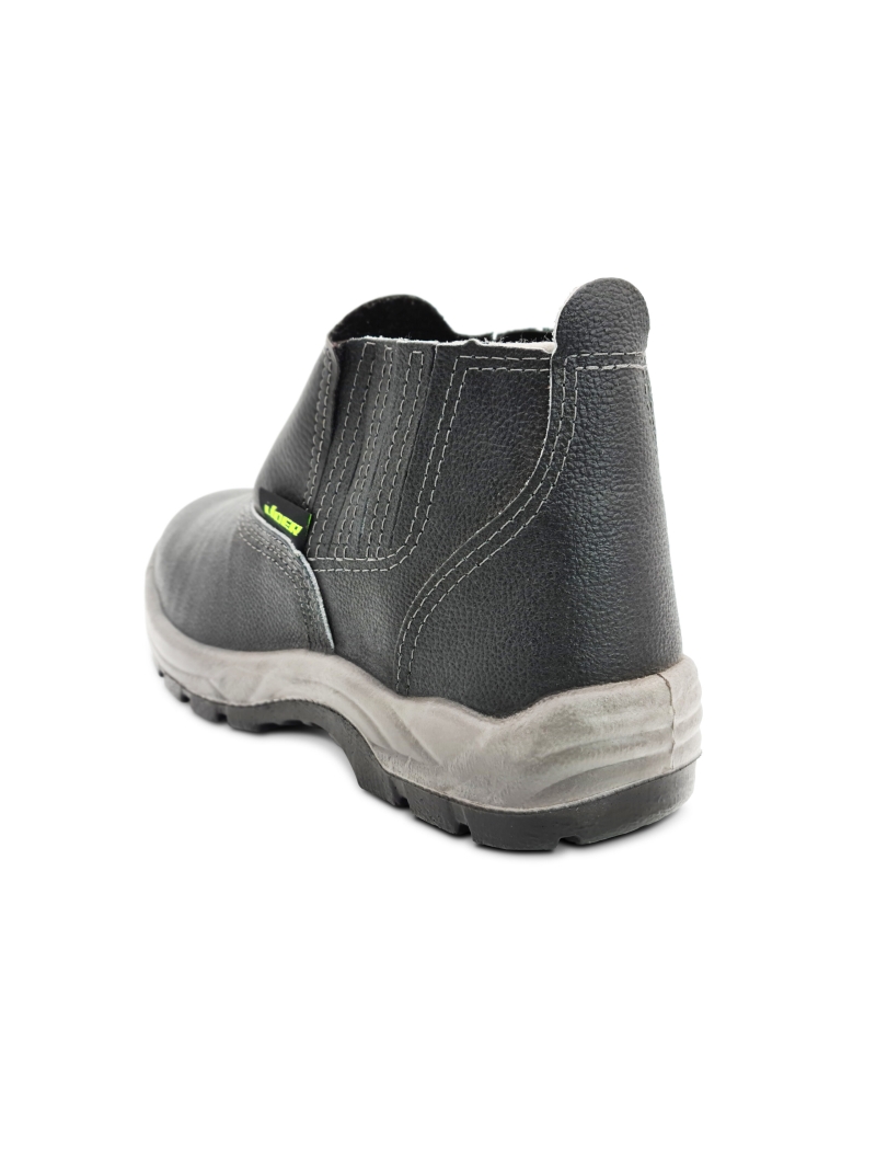 Botina Trabalho Couro Raspa F350 Líder Cartom