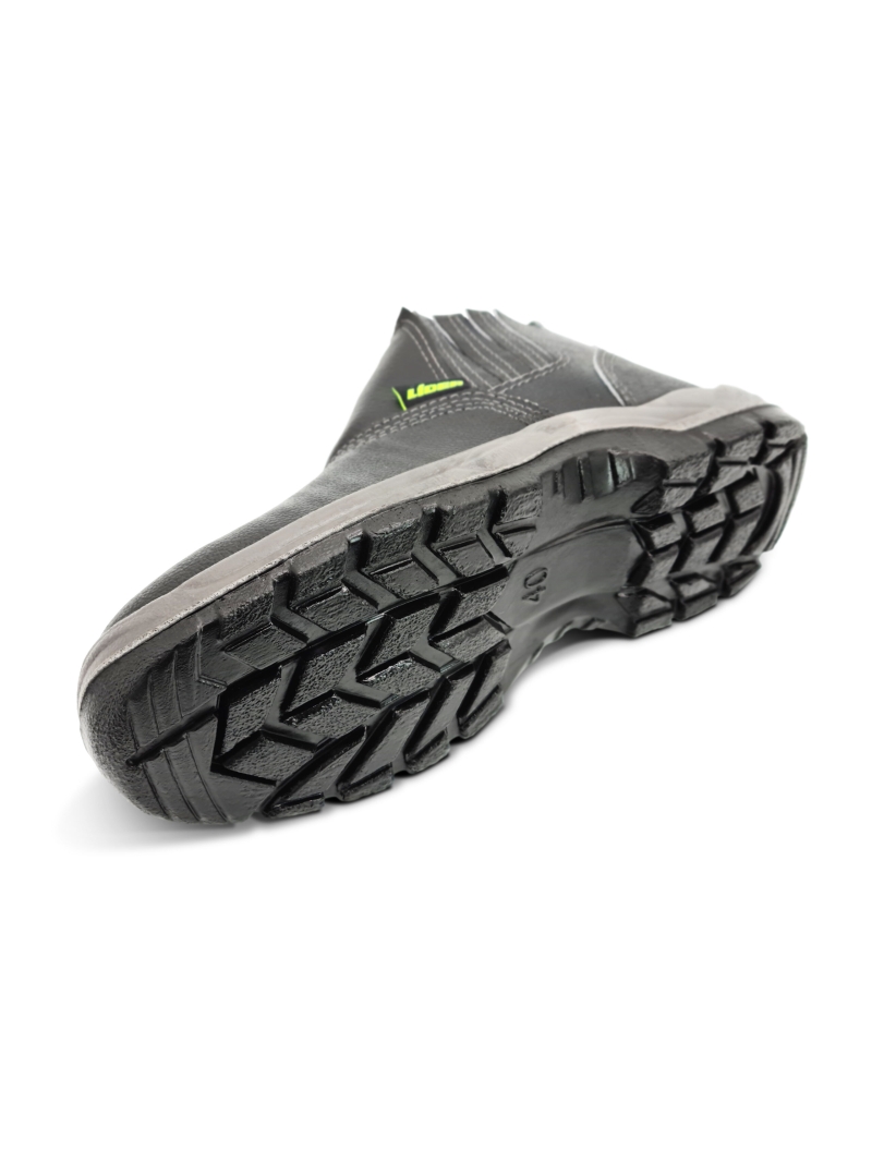 Botina Trabalho Couro Raspa F350 Líder Cartom