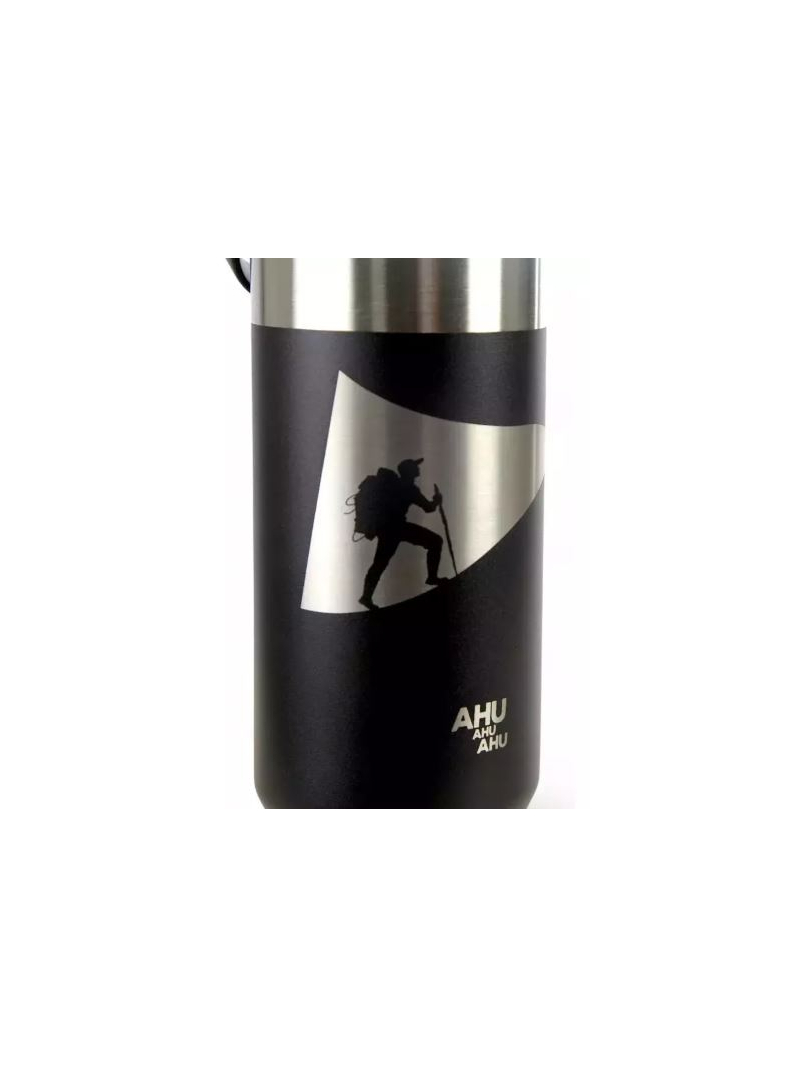 Garrafa Térmica 750ml Isomax Ahu Legendarios Preta Nautika