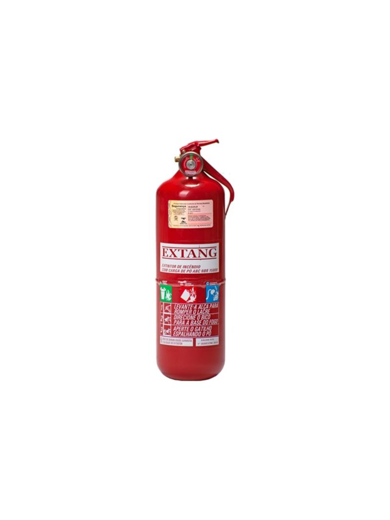 Extintor Veicular 2kg Pó Químico ABC Extang