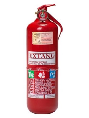 imagem do produto Extintor Veicular 2kg Pó Químico ABC Extang