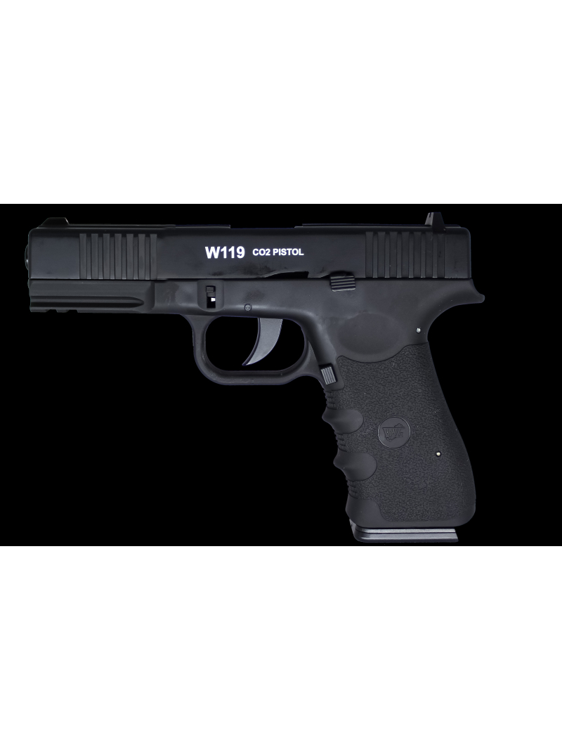 Pistola Airgun R19 W119 Co2 Blowback 4,5 Rossi
