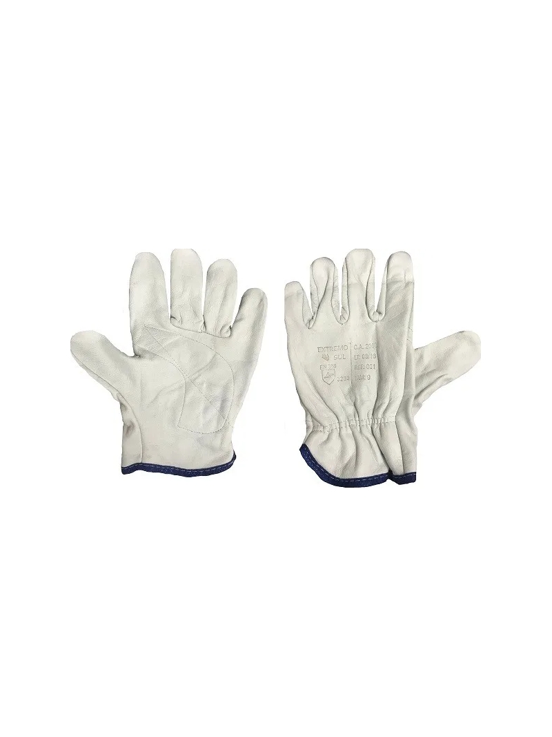 Luva Petroleira Vaqueta Total LF Branca